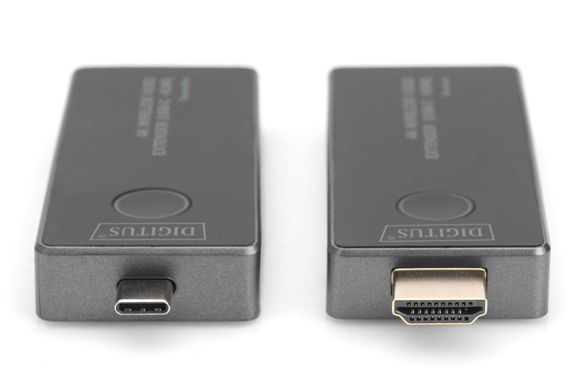 Бездротовий подовжувач DIGITUS USB-C > HDMI, 4K UHD, 30 м (DS-55324) [114254]