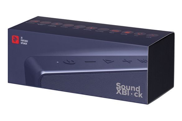 Портативна акустична система 2E SoundXBlock 20Вт, BT 5.0, MP3 TWS, IPX7, Синій (2E-BSSXBWBL) [113284]