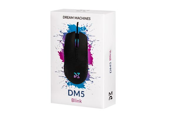 Миша ігрова Dream Machines DM5 Blink USB Black (DM5_BLINK)