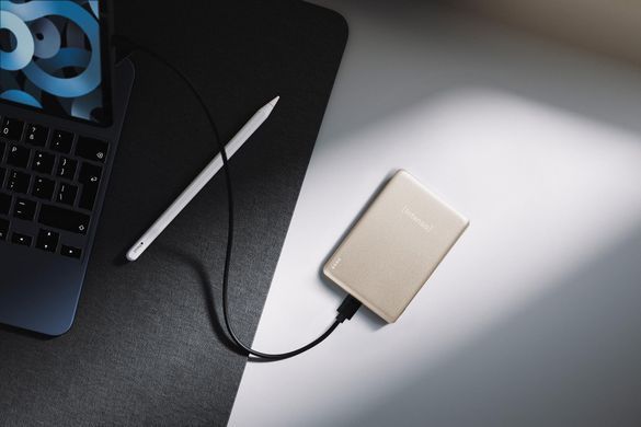 Портативний зарядний пристрій USB 5000MAH MAG CHAMPAGNE MW5000 INTENSO (7344021) [503419]