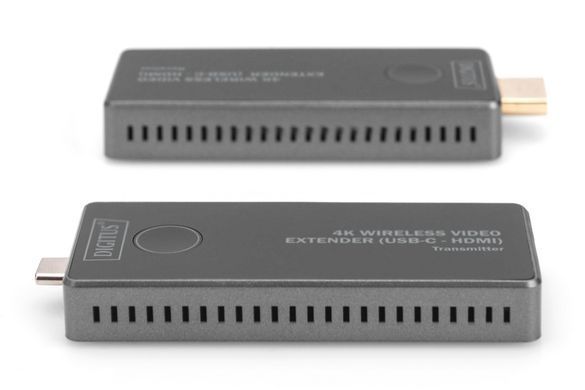 Бездротовий подовжувач DIGITUS USB-C > HDMI, 4K UHD, 30 м (DS-55324) [114254]