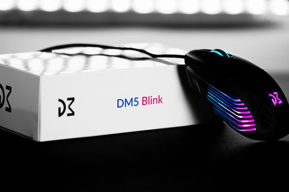 Миша ігрова Dream Machines DM5 Blink USB Black (DM5_BLINK)