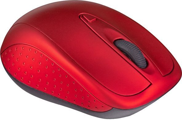 Мишка Modecom MC-WM4.1, бездротова, 3кн., 1600dpi, нано ресівер, червона (M-MC-0WM4.1-500) [401127]