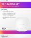 Точка доступу HPE Aruba Instant On AP32, DR2x2:2, Wi-Fi 6E, 1x2.5GE port, RND75, Indoor (S1T23A) [110217], фото 6