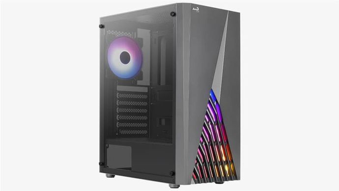 Корпус AeroCool Delta-G-BK-v1 Black без БЖ (ACCM-PV45013.11) [619109]