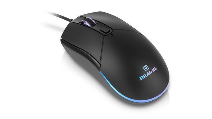 Миша REAL-EL RM-515 Black (EL123200059) [616892]