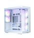 Корпус Zalman P60 без БЖ, 2xUSB3.0, 1x Type C, 3x120мм ARGB Reverse, 2x120мм ARGB, VGA 435мм, LCS ready, Curved Tempered Glass, Dual Chamber, ATX, білий (P60WHITE) [112538], фото 6