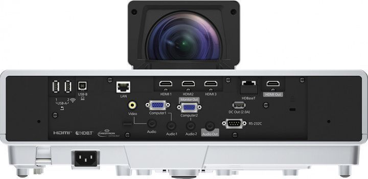 Проєктор ультракороткофокусний Epson EB-800F FHD, 5000 lm, LASER, 0.37 (V11H923540) [15306]