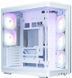Корпус Zalman P60 без БЖ, 2xUSB3.0, 1x Type C, 3x120мм ARGB Reverse, 2x120мм ARGB, VGA 435мм, LCS ready, Curved Tempered Glass, Dual Chamber, ATX, білий (P60WHITE) [112538], фото 1
