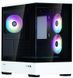 Корпус Zalman P30 без БЖ, 1xUSB3.0, 1xUSBType-C, 3x120мм ARGB, VGA 420мм, LCS ready, TG Side Panel, mATX, чорний/білий (P30BW) [109560], фото 1