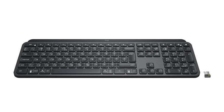Клавіатура бездротова MX KEYS MASTER GRAPHITE LOGITECH (920-010251) [501152]