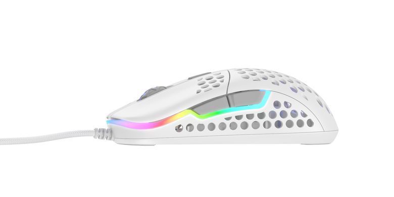 Миша Xtrfy M42, USB-A, RGB, білий (XG-M42-RGB-WHITE) [103956]