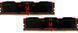 Модуль пам`яті DDR4 2x8GB/3200 Goodram Iridium X Black (IR-X3200D464L16SA/16GDC) [608491], фото 2
