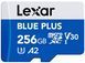 Карта пам&rsquo;яті MICRO SDXC 256GB UHS-I W/A LEXAR (LMSBLPL256G-BNANG) [502528], фото 2