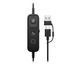 Гарнітура комп'ютерна стерео On-ear HP Poly Mission 825, USB-A, USB-C, 4 x Uni-mic, ANC, Beamforming, AI noise cancelling, Teams, Zoom, Google Meet, чорний (C01FCAA) [114585], фото 10