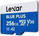 Карта пам&rsquo;яті MICRO SDXC 256GB UHS-I W/A LEXAR (LMSBLPL256G-BNANG) [502528], фото 3