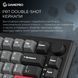 Клавіатура бездротова GamePro Asgard Yord Keychron Super Red Switch Black (MK266BK) [616000], фото 13