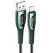 Кабель Usams US-SJ469 USB - Lightning (M/M), 1.2 м, Dark Green (SJ469USB02) [604146], фото 2