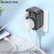 Мережевий фільтр BOROFONE BAC14 Wide 1-socket wall outlet (1C2A) (EU/GER) Black (6941991118890) [802771], фото 8