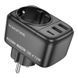 Мережевий фільтр BOROFONE BAC14 Wide 1-socket wall outlet (1C2A) (EU/GER) Black (6941991118890) [802771], фото 7