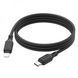 Кабель HOCO X90 Cool silicone PD charging data cable for iP Black (6931474788382) [805473], фото 5