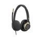 Гарнітура комп'ютерна стерео On-ear HP Poly Mission 825, USB-A, USB-C, 4 x Uni-mic, ANC, Beamforming, AI noise cancelling, Teams, Zoom, Google Meet, чорний (C01FCAA) [114585], фото 8