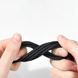 Кабель Baseus Tungsten Gold Fast Charging Data Cable USB to Type-C 100W 2m Black (CAWJ000101) [803719], фото 8