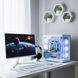 Корпус Zalman P60 без БЖ, 2xUSB3.0, 1x Type C, 3x120мм ARGB Reverse, 2x120мм ARGB, VGA 435мм, LCS ready, Curved Tempered Glass, Dual Chamber, ATX, білий (P60WHITE) [112538], фото 9
