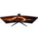 Монітор TFT 27" AOC, VA, 280Гц, 0,5ms, вигнутий, HDMIx2, DP, HAS, чорний з червоним (C27G2Z3/BK) [404400], фото 8