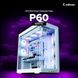 Корпус Zalman P60 без БЖ, 2xUSB3.0, 1x Type C, 3x120мм ARGB Reverse, 2x120мм ARGB, VGA 435мм, LCS ready, Curved Tempered Glass, Dual Chamber, ATX, білий (P60WHITE) [112538], фото 7