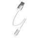 Кабель ColorWay USB - Lightning (M/M), 0.25 м, White (CW-CBUM-LM25W) [609343], фото 5