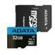 Карта пам'яті microSDHC (UHS-1) A-DATA Premier 32Gb Class 10 A1 (R-100Mb/s) (adapter SD) (AUSDH32GUICL10A1-RA1) [803619], фото 1