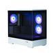 Корпус Zalman P30 без БЖ, 1xUSB3.0, 1xUSBType-C, 3x120мм ARGB, VGA 420мм, LCS ready, TG Side Panel, mATX, чорний/білий (P30BW) [109560], фото 4
