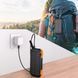 УМБ Choetech 10000mAh 10W 2USB-A+USB-C,solar panel Black-Orange (B658-OR) [42307], фото 5