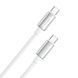 Кабель ColorWay USB Type-C - USB Type-C (M/M), zinc alloy braided, 5А, 1 м, White (CW-CBPDCC098-WT) [619964], фото 2