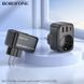 Мережевий фільтр BOROFONE BAC14 Wide 1-socket wall outlet (1C2A) (EU/GER) Black (6941991118890) [802771], фото 9