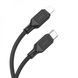 Кабель HOCO X90 Cool silicone PD charging data cable for iP Black (6931474788382) [805473], фото 3