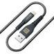 Кабель Luxe Cube Kevlar USB - Lightning (M/M), 1.2 м, черный (8886668686440) [603783], фото 1