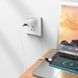 Кабель BOROFONE BX79 USB to Type-C 3A, 1m, silicone, silicone connectors, White (6974443384796) [803308], фото 3