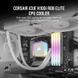 Система водяного охолодження Corsair iCUE H100i RGB Elite Liquid CPU Cooler White (CW-9060078-WW) [608947], фото 1