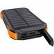 УМБ Choetech 10000mAh 10W 2USB-A+USB-C,solar panel Black-Orange (B658-OR) [42307], фото 2