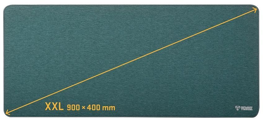 Килимок для мишi Yenkee YPM 9040GN Office pad XXL (45019230) [202977]