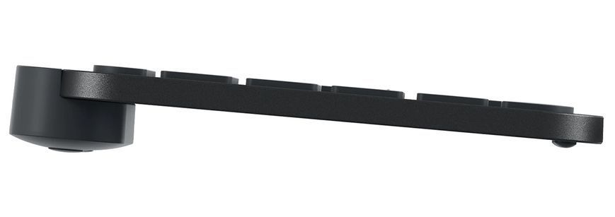 Клавіатура бездротова Logitech MX Keys Advanced for Business Wireless Illuminated UA Graphite (920-010251) [605963]