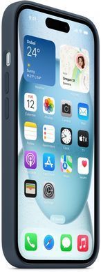 Чохол-накладка Apple Silicone Case with MagSafe для Apple iPhone 15 Black (MT0J3) [614579]