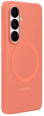 Чохол Samsung S26 Silicone Magnet Case Coral Red (EF-ES942COEGWW) [204029]