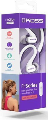 Навушники In-Ear Koss KSC32iV, 3.5 mini-jack, Mic, Фіолетовий (195075.101) [17295]