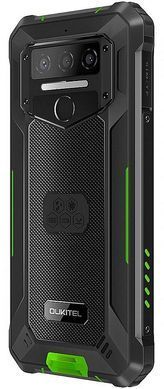 Смартфон Oukitel WP23 pro 6.52"HD+ /8GB/128GB / T606 /10600mAh /13+5Мп/ IP69K /NFC Black-Green (WP23PROGreen) [400704]