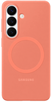 Чохол Samsung S26 Silicone Magnet Case Coral Red (EF-ES942COEGWW) [204029]