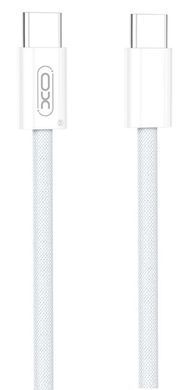 Кабель XO NBQ260A High-fashion Series Type-C to Type-C - 60W - 1m White (NBQ260A_С_White) [202507]