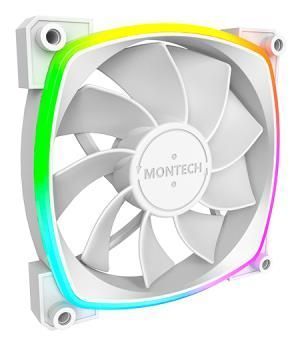Корпусний вентилятор 120MM MONTECH (RX120 PWM WHITE) [502081]